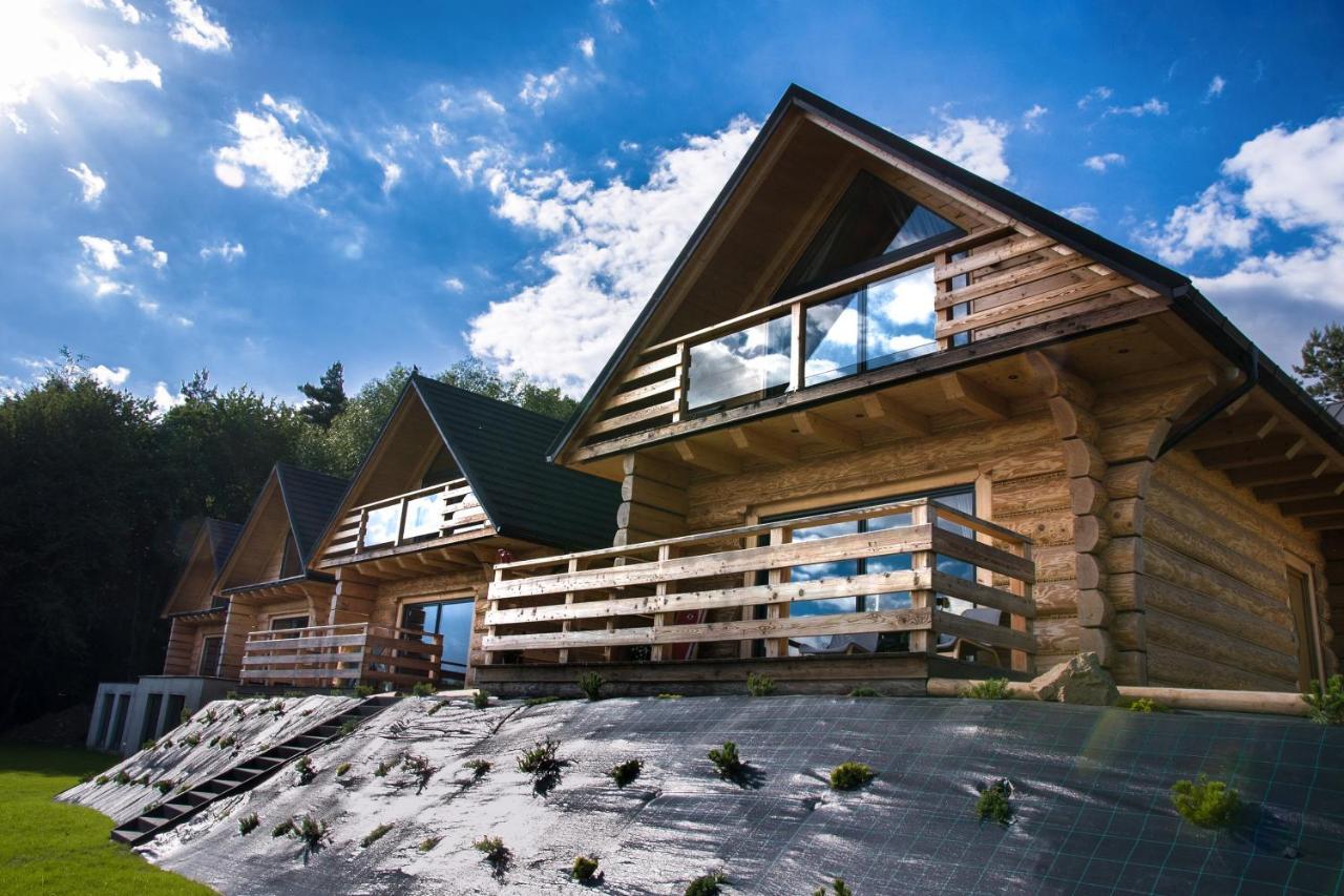 Domek Drewniany W Gorach Jacuzzi & Balia - Osada Chelm Stroza エクステリア 写真
